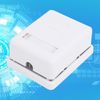 Itonash 2pcs CAT6 Mount Box RJ45-8P8C Network Socket Single Port Desktop Information Network Junction Boxes