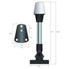 Shoreline Marine All-Round Fold Down Stern Light, 11-Inch