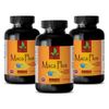 erectile pills - MACA ROOT Extract 1300mg - male potency - 3 Bottles