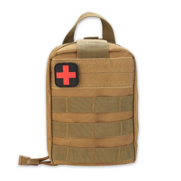 VGEBY1 First Aid Kit Military, Outdoor Erste Hilfe Tasche Notfalltasche Medzinische Hilfe fur Outdoor Aktivit Ten wie Camping Radfahren Klettern Wandern First Aid Kit