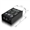 Pyle PDC21 Premium Direct Injection Audio Box, 1/4" Connector, Black