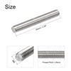 sourcing map 5Pcs M8 x 60mm Fully Threaded Rod 304 Stainless Steel Right Hand Threads