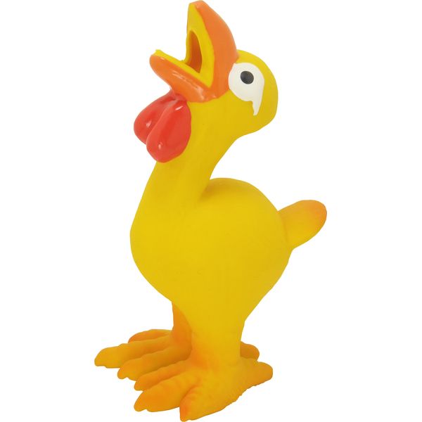 PLATZ PET SUPPLIS&FUN Dog Toy Small Dog Screaming Chicken Yellow