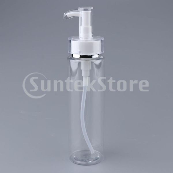 Empty Acrylic Cosmetic Pump Bottle Lotion Dispenser Liquid Container 200ml