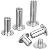 Versatile 80 Piece Chicago Screw Kit with 5 Sizes - Perfect for Bookbinding