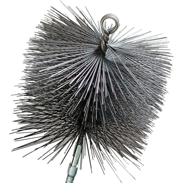 Rutland Products 16506 6-Inch Square Chimney Cleaning Brush