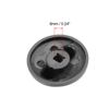 sourcing map Timer Knobs Range Replacement Knobs Time Control Knob Round Half Shaft for Electronic Microwave Oven Cooker