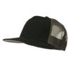 OTTO Caps 5 Panel Prostyle Trucker Caps - Black Black Charcoal OSFM