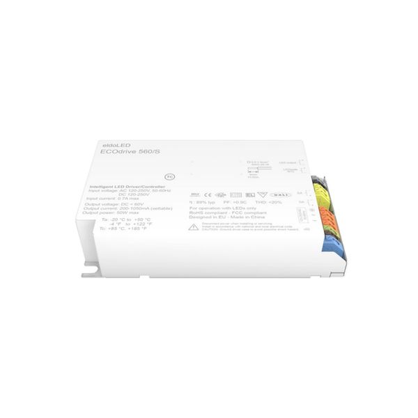 eldoLED | ECOdrive 561/S | 50W 0-10V LED Driver with Smooth Dimming to 1%