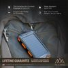 TACAMO Solar Power Bank, USB Rechargeable
