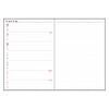 Business Diary 2025 Left/B6/Navy BU-B601C-25N [PT1]