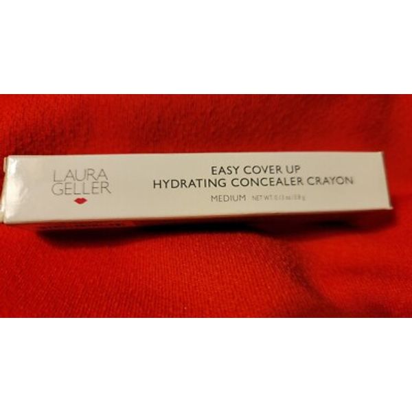 NEW Laura Geller Easy Cover Up Hydrating Concealer Crayon MEDIUM,  New with Box