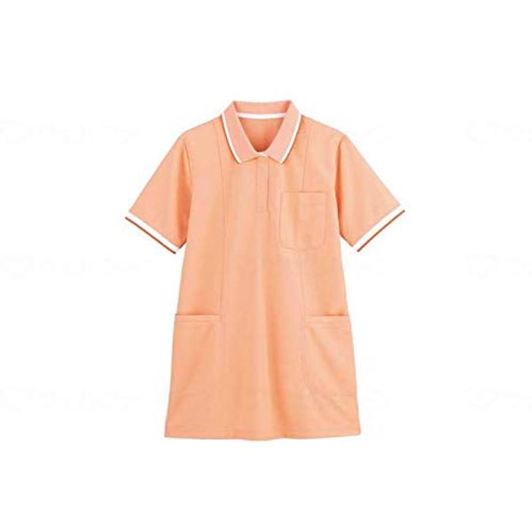 Jigeido WHISEL Short Sleeve Long Polo Shirt WH90338 Coral Orange M WH90338