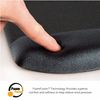 Fellowes PlushTouch Mouse Mat with Wrist Support Featuring Microban Antimicrobial Protection, Black 9252003