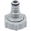 Bestway P6H1419 Pool Drain Connector Accessories Parts Replacement Components, Grey
