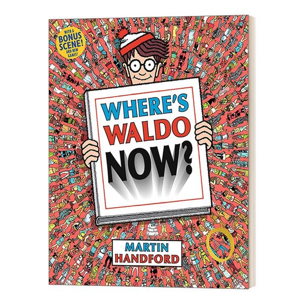 Where's Waldo Now 英文原版 沃尔多现在在哪里 英文版 进口英语原版书籍