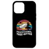 iPhone 15 Plus Disc Golfing Disc, Professional Tree-Hitter, Retro Disc Golf Case
