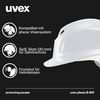 Uvex Pheos B-WR Safety Helmet - Ventilated Hard Hat for Construction