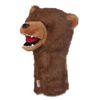 Daphne's Novely Headcover - Grizzly Bear,Brown