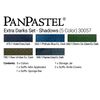 PanPastel 5 Colour Set - Extra Dark Shadows Set