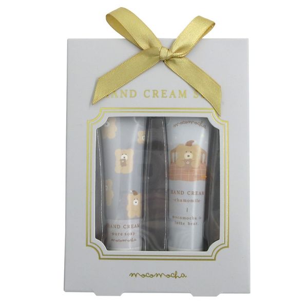 Mocomocha 89044 Mocomocha Hand Cream Set, Milk Tea, Cosmetics, Hand Cream Set, Beauty, Skincare, Scent, Gift, Present