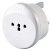 Go Travel Italian/Swiss to UK Earthed Adaptor (Adapter Ref 548)