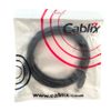 Cablix Cat 5E UTP Patch Cord with Boot, 10ft, Black, 5-Pack – Reliable Ethernet Cable for Fast Networking & Internet Connections