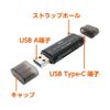 USR-CSD4/BK SD Card Reader/Writer, USB3.2Gen1 Compatible, USB Type-C, U