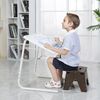 Adjustable Folding Laptop Table Sofa Side TV Snack Desk Assemble Bed Lazy Tray