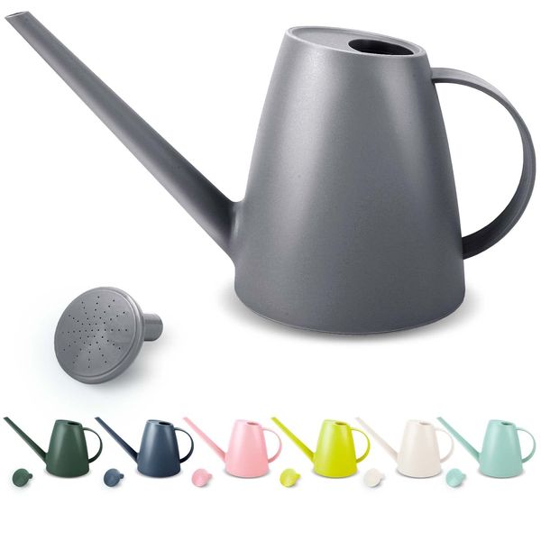 Watering Can for Indoor Plants, Small Watering Cans for House Plant Garden Flower, Long Spout Water Can for Outdoor Watering Plants 1.8L 1/2 Gallon