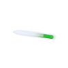 Nail File Double-Sided Etched Surface Finger Nail File, Beauty Pastel Premium Czech Glass File