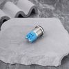ECSiNG 2x 12V 19mm Waterproof Flash Buzzer LED Flash Alarm Intermittent Indicator Light for Electrical Control Panel