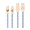 Gourmandies Miffy & Boris MF-388C USB Type-C Sync and Charge Cable