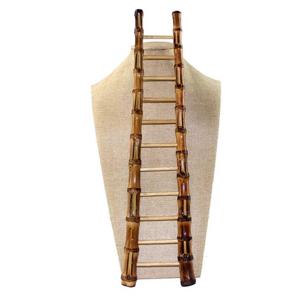 Cabilock Mini Ladder Ladder Miniature Dollhouse Step Ladders Miniature Doll Furniture Doll House Bamboo Ladder Model for Dollhouse Furniture Decoration