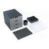 Durable Coffee Point Case Serving Box | Ideal for Serving Sugar, Milk Capsuals, Biscuits | Charcoal Colour