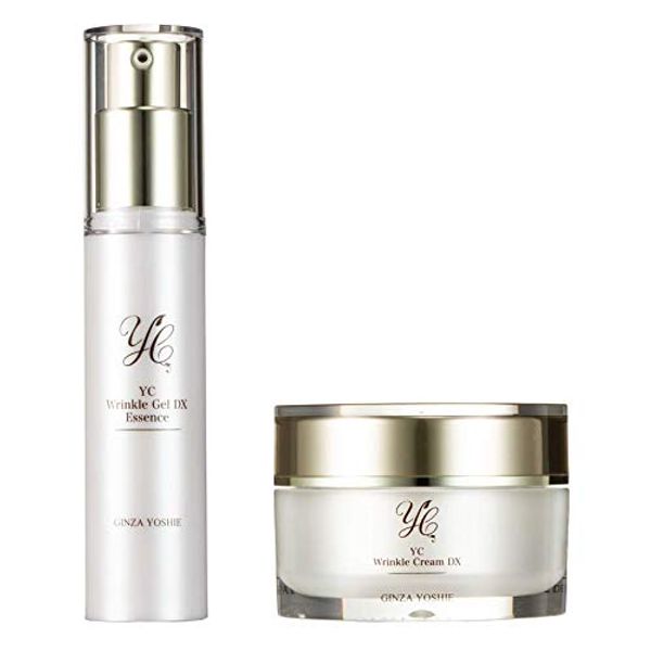 YC Wrinkle DX Set, Wrinkle Gel DX, Wrinkle Cream DX, Doctor's Cosmetics YC, Made in Japan, Wrinkle, Sagging, Cosmetics
