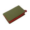 STARHIDE Ladies RFID Blocking Compact Multi Colour Soft Real Leather Wallet 5540 (Green Multi)