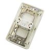 Elegant Plate Set with 3-Way Off Light Switch for Electrical Installation, 1 Piece