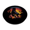 Roller Skates Roller Skating Skater 70er 80er Retro PopSockets mit austauschbarem PopGrip
