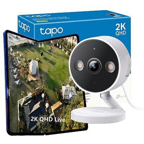 2K 4MP Wifi Camera, Indoor/Outdoor Camera Dual Usage, Baby and Pet Camera,