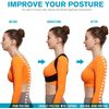 NEW LEADER Adjustable Posture Corrector for Men & Women, Back, Neck, and Shoulder Support