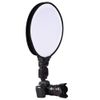 Portable Round Softbox, 30cm/40cm Mini Universal Multi-function Ring Flash Diffuser Speed Light Beauty Dish Suitable for Nikon Canon Sony Speedlight Flashlight Macro Photography (40cm)