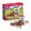 Schleich Horse Box with Hannah & Cayenne