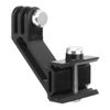 20MM Plastic Camera Rail Mount with Adjustable M5 Screw Pole for Insta360 ONE R/X2 Action Camera