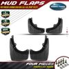 For Porsche Cayenne 2008-2010 Splash Guards Mud Flaps Mudguards 4PCS Front&Rear