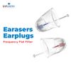 EARasers Noise Cancelling Earplugs - Reusable Noise Reduction Musicians Earplugs for Concerts, Djs – 19dB Peak Reduction