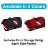 Innovative Scuba Concepts Dive Flag Mask Bag - Black, 7"x5"x3.5"