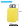 4pcs 6.8 Oz/200ml Alcohol Push Down Pump Dispenser Bottle Press