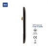 BG Electrical Double Blank Plate, Black Nickel