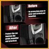 Partuto Car Handbrake Cover Protector Replacement Carbon Fiber Pattern Black Replacement